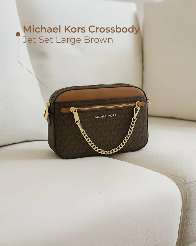 El estilo clásico se reinventa con esta cartera Michael Kors, perfecta para elevar cualquier look. 🤎 Con detalles dorados y un diseño atemporal, es el complemento ideal para tus días más elegantes

💼 #MichaelKors #EstiloConClase #AccesoriosQueEnamoran