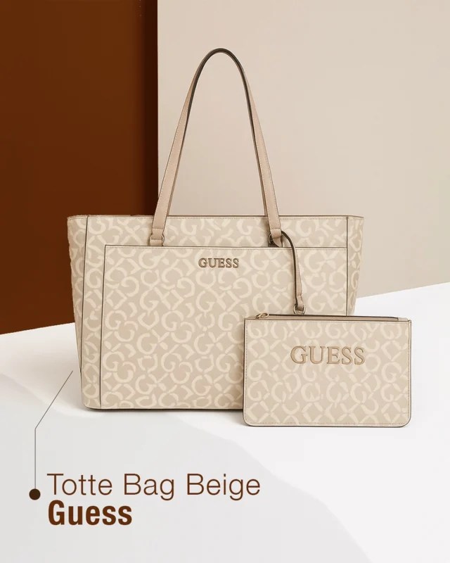 New in stock✨
El clásico bolso GUESS que todas necesitamos: amplio, moderno y con ese toque chic que levanta cualquier outfit.
Incluye su pouch para llevar todo en orden y con estilo.